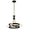 Nuvo Marsden 4-Light Chandelier Matte Black and Natural Brass 60/7864 - alternate 4